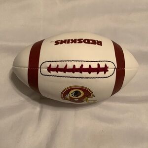 Vintage NFL Washington Redskin (Commanders) 7” Soft Mini Football
